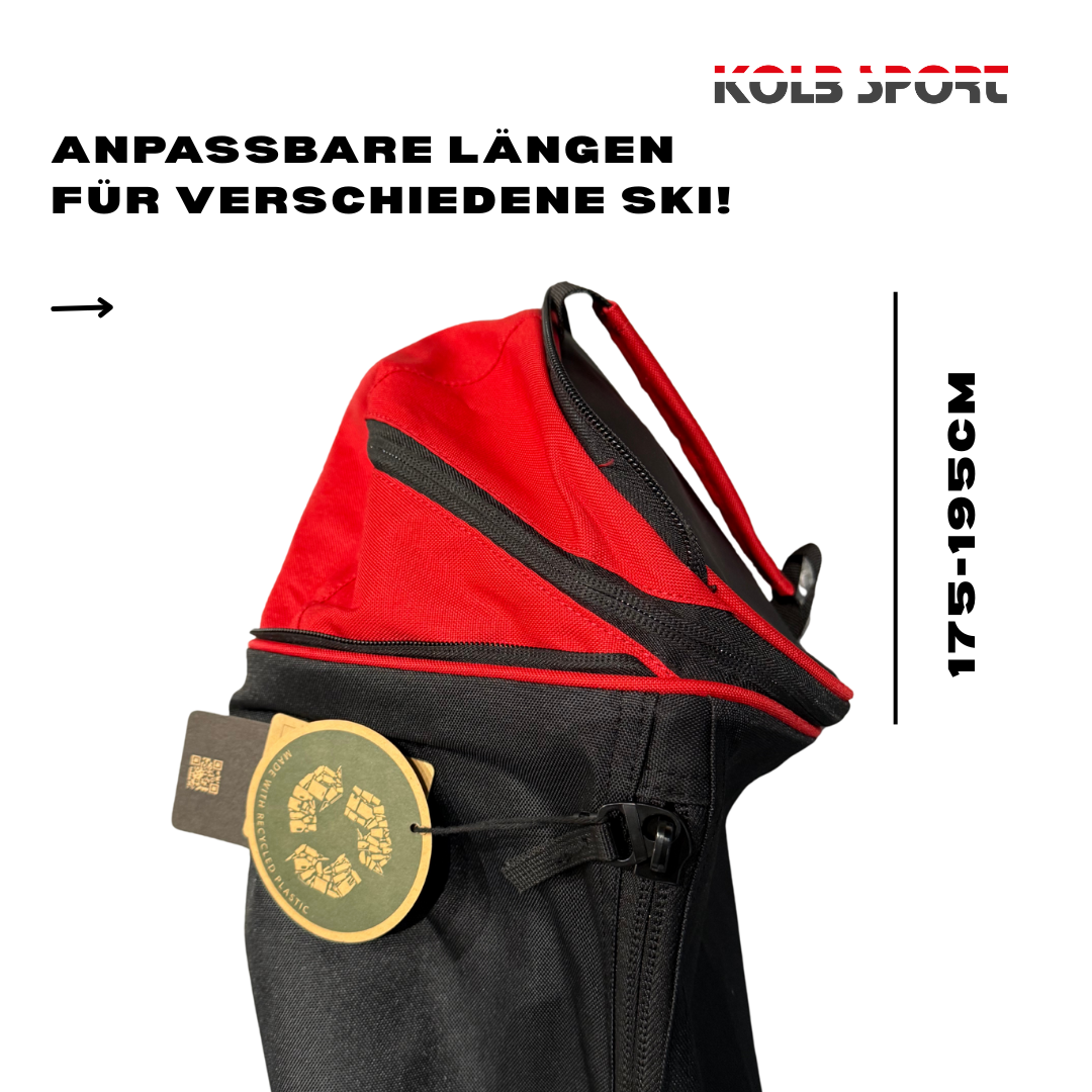 Skisack mit Längenverstellung