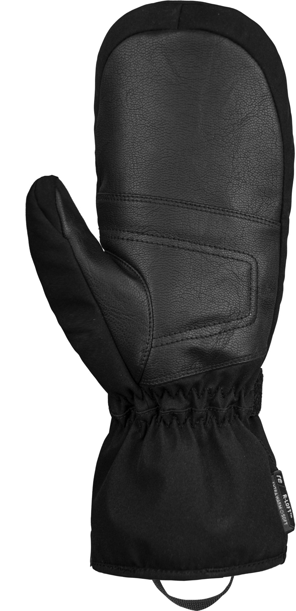 NAME: Reusch Primus R-TEX® XT Mitten // INSULATION: R-LOFT™ // PALM: Quantum PU // SHELL: Softshell // MEMBRANE: R-TEX® XT // COLOUR: 7701 black / white