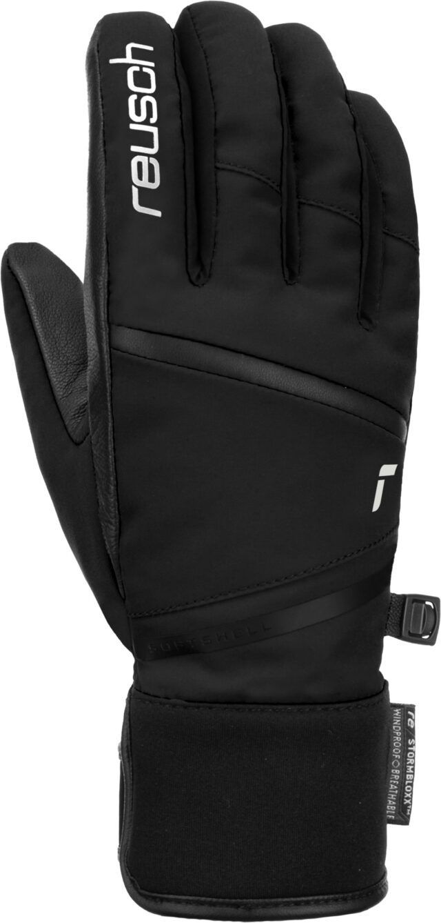NAME: Reusch Tessa STORMBLOXX™ // INSULATION: PrimaLoft® Gold // PALM: Goatskin // SHELL: Softshell Premium // COLOUR: 7700 black