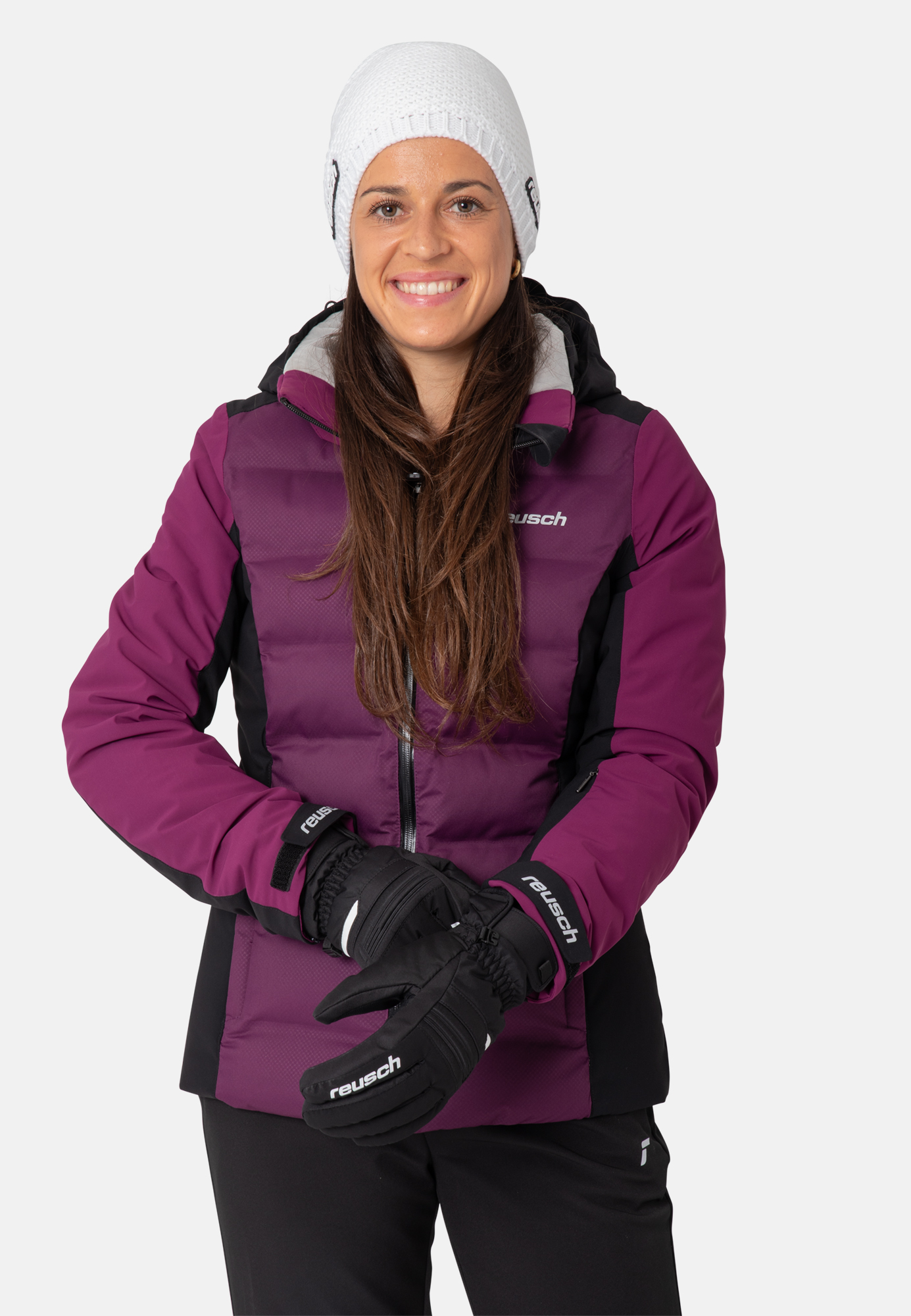 NAME: Reusch Brandon R-TEX® XT // INSULATION: TecFill // PALM: Quantum PU // SHELL: Softshell Premium, Water Repellent Shell // MEMBRANE: R-TEX® XT // COLOUR: 7701 black / white