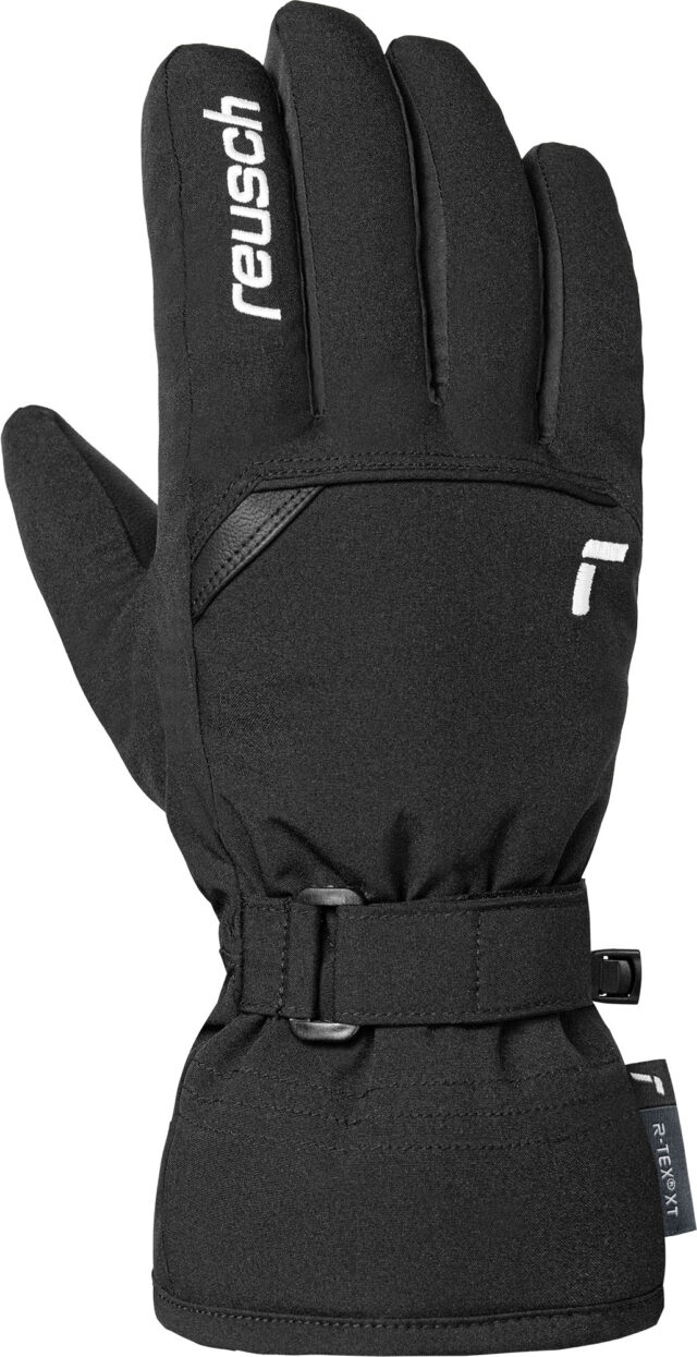 NAME: Reusch Kai R-TEX® XT // INSULATION: TecFill // PALM: Hybrid PU Conductive // SHELL: Softshell // MEMBRANE: R-TEX® XT // COLOUR: 7701 black / white