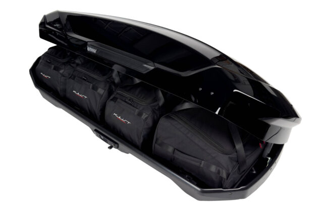 KJUST Taschenset für Thule Motion 3 L – Passgenaues Dachbox-Taschenset