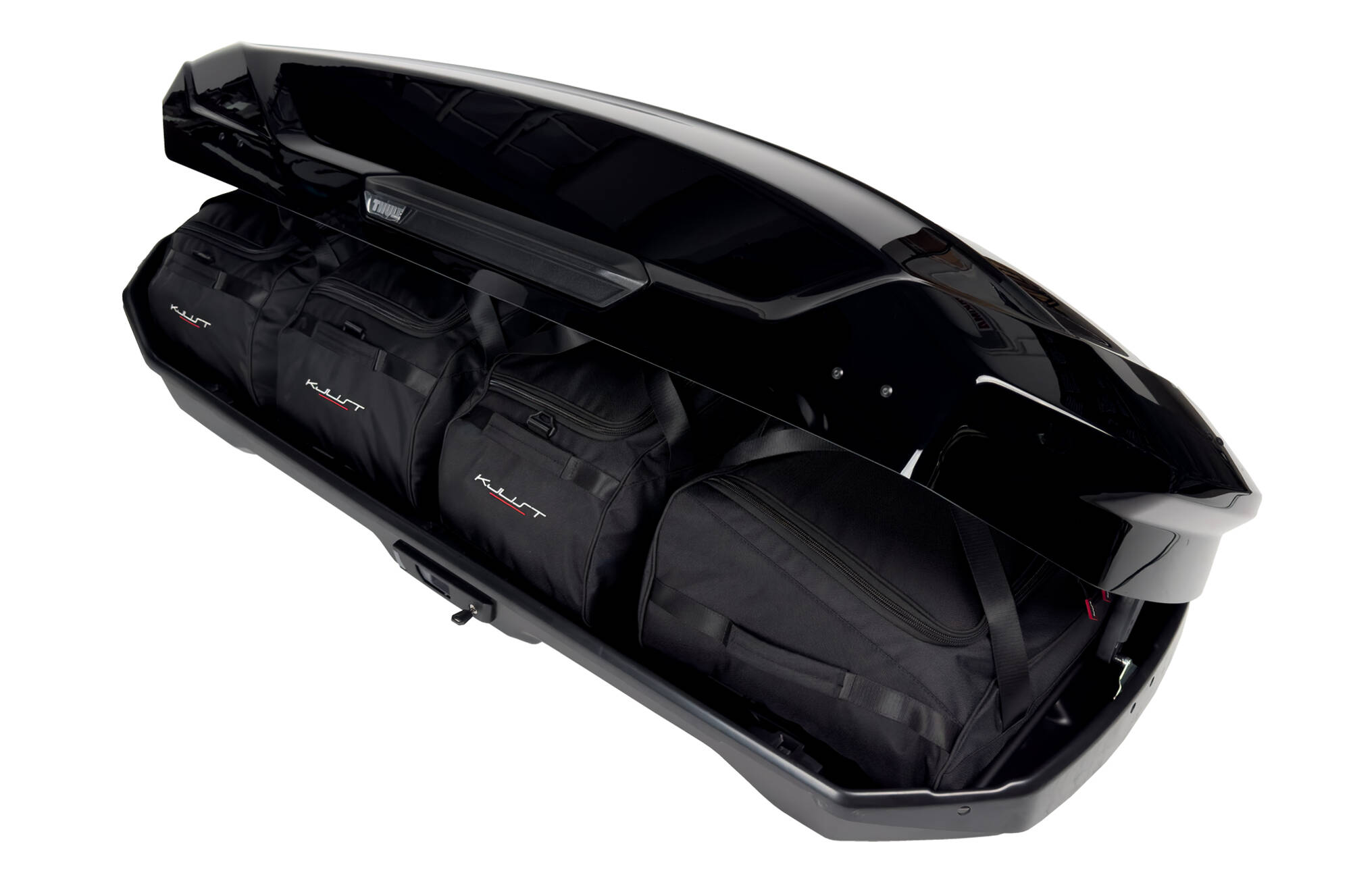 KJUST Taschenset für Thule Motion 3 L – Passgenaues Dachbox-Taschenset